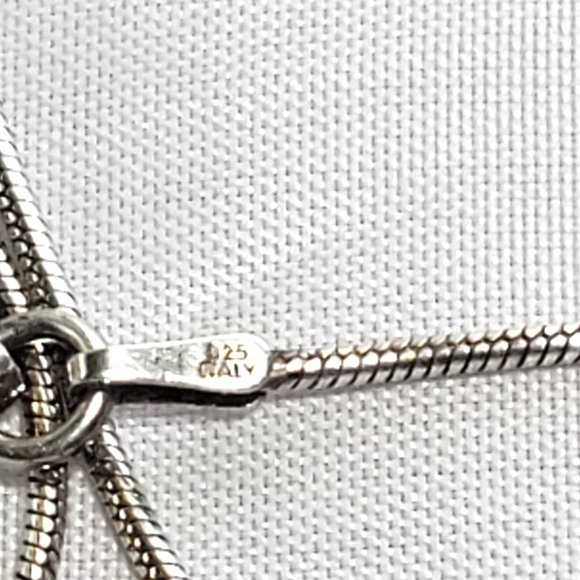 CII Mexico Silver 925 Carnelian Brown Natural Gemstone Large Sunburst Pendant - Picture 8 of 9